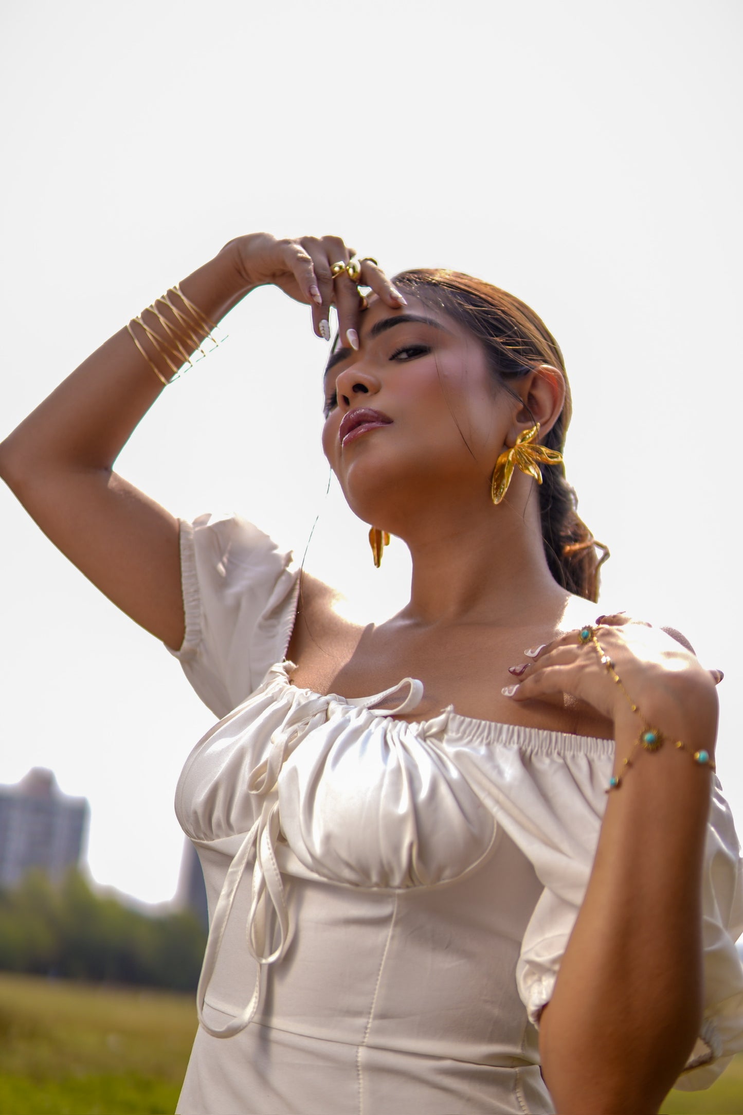 Spiral Bloom Arm Cuff