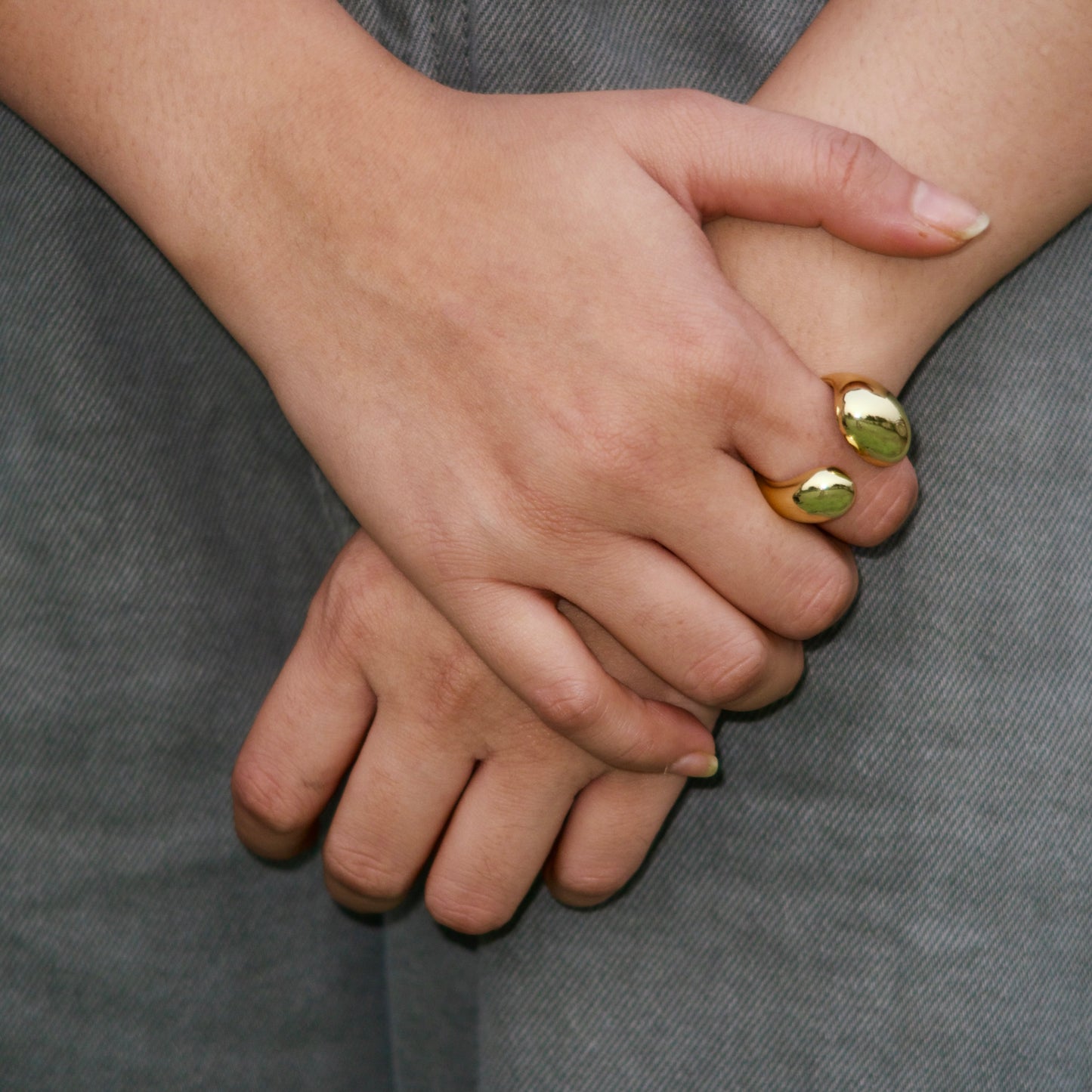 cosmic dance gold ring