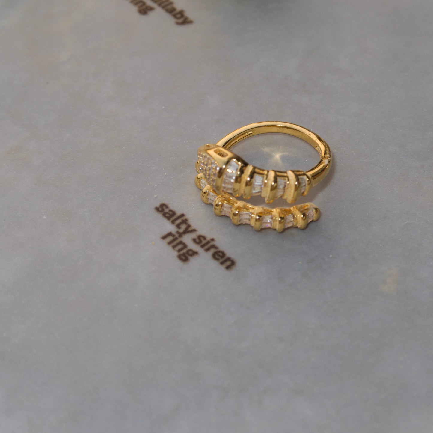 salty siren ring