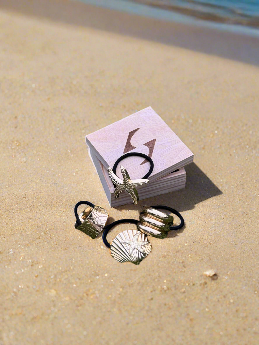 Beach Babe Hair-Tie (Set of 2)