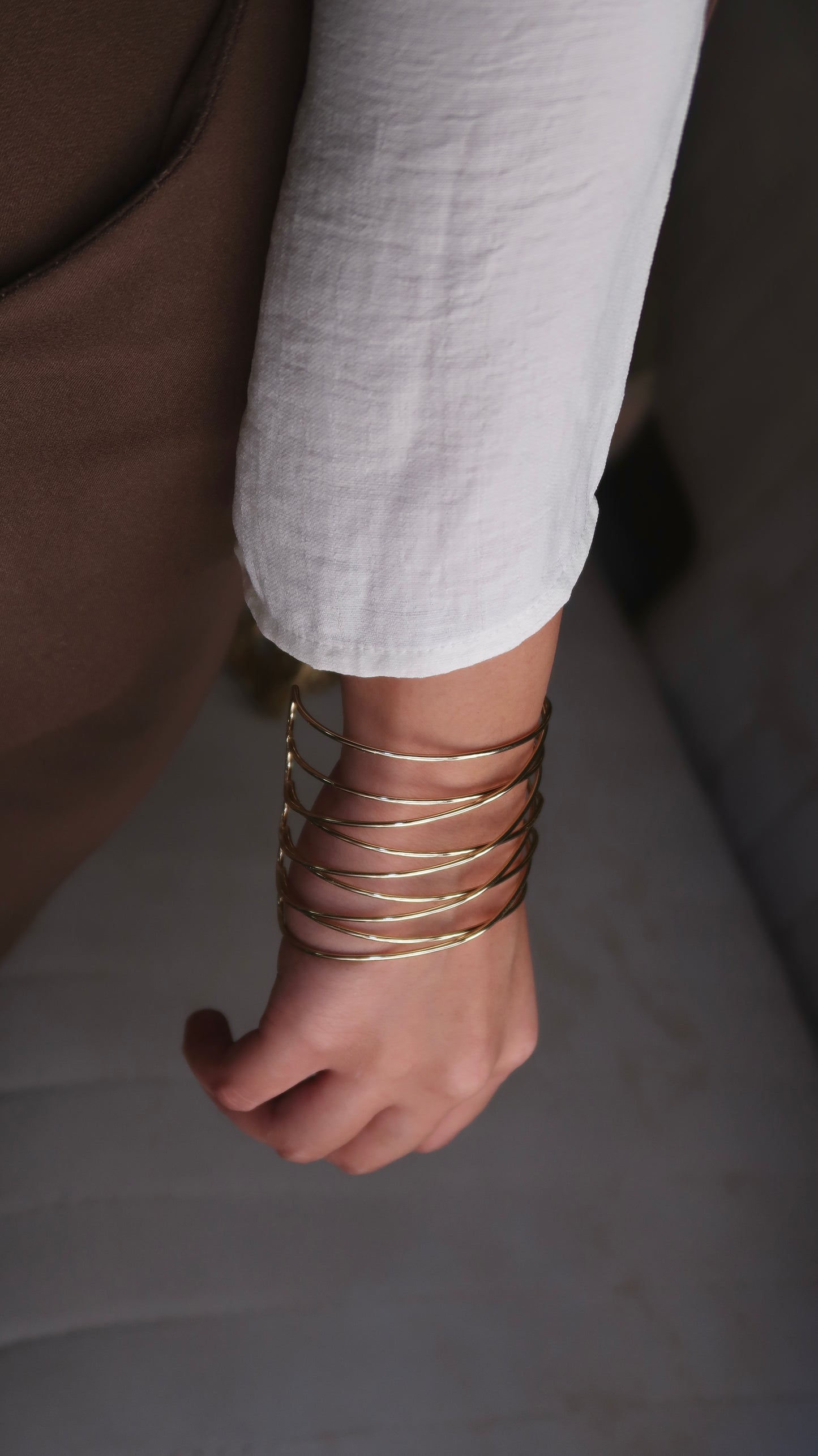 Spiral Bloom Arm Cuff
